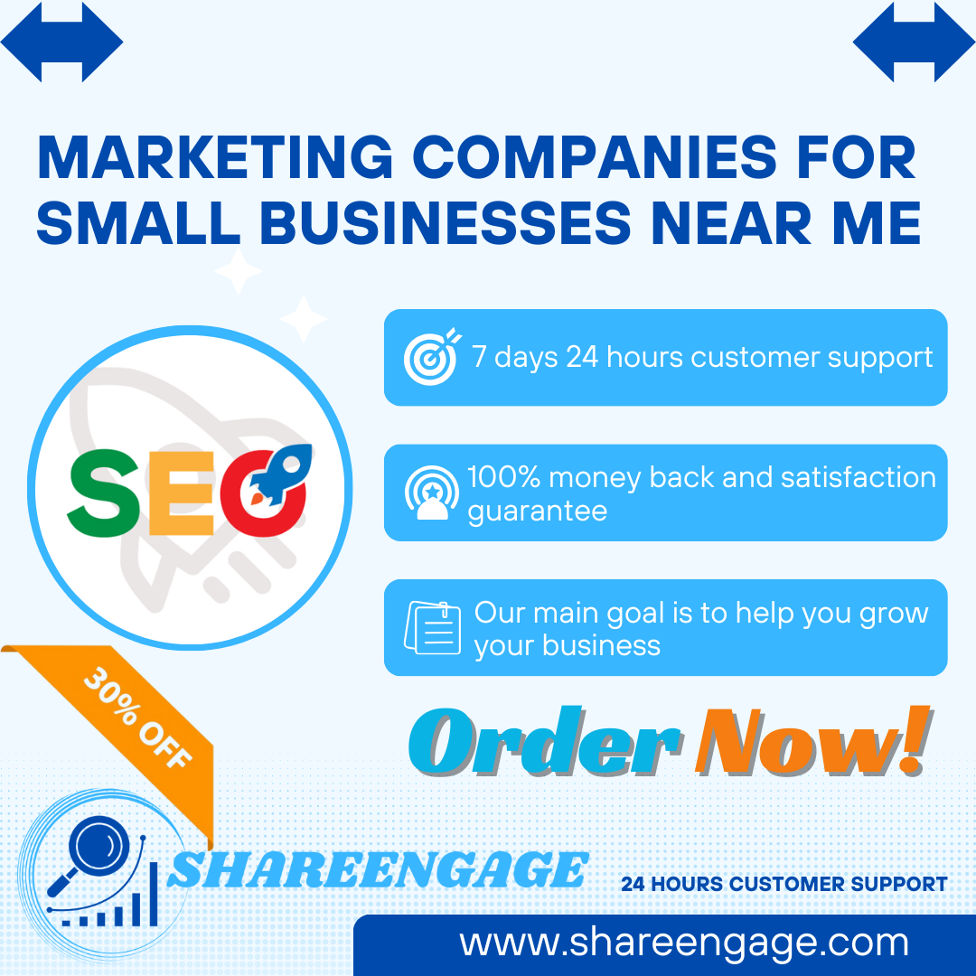 Marketing companies for small businesses near me